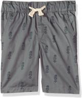 🩳 lucky brand toddler boys shorts: trendy boys' clothing and fashionable shorts logo