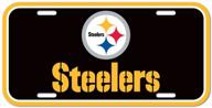 wincraft pittsburgh steelers license plate logo