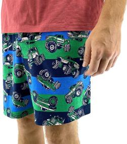 img 4 attached to ROCK ATOLL Relaxed Novelty Cotton Men's Clothing in Sleep & Lounge