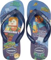 👟 havaianas босоножки minecraft: модная обувь для маленьких мальчиков логотип