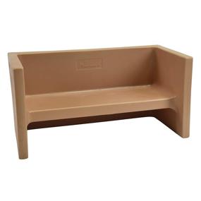 img 3 attached to 🪑 Children's Factory Adapta-Bench: Almond Kids Flexible Seating for Classroom, Preschool, and Daycare Furniture - Indoor & Outdoor Toddler Chairs