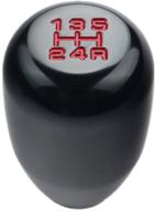 🔘 dewhel универсальный jdm ручка переключения передач honda acura, 5-скоростной, резьба m10x1.5, черного цвета логотип