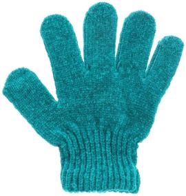 img 1 attached to Warm Winter Girls' Chenille Kids Gloves - Stylish Accessories for Cold Weather