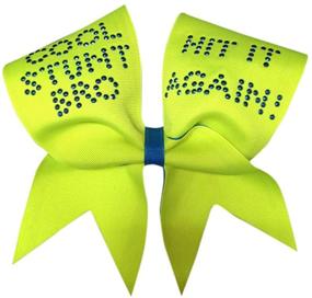 img 1 attached to Chosen Bows Stunt Cheer Yellow