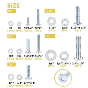 img 3 attached to Maexxna Machine Washers Assortment Zinc Planted