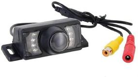 img 2 attached to Enhanced Night Vision 3.6mm Wide Angle Car Rear View Reversing Backup Camera