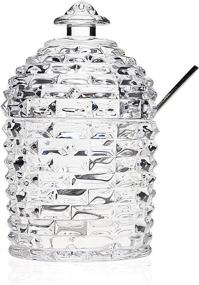 img 1 attached to 🐝 Godinger Silver Beehive Crystal Stainless Review: A Stunning Blend of Elegance and Functionality