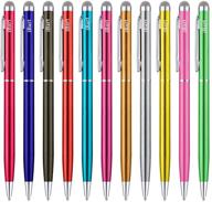 🖊️ ibart fiber tip stylus pen set for iphone, ipad, kindle, tablets, and capacitive touch screen devices - 10 vibrant colors logo