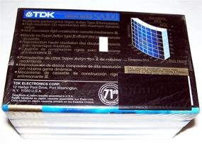 img 1 attached to TDK SA100-4: 100-Minute High Bias IECII/Type II Blank Audio Cassette (4-Pack) - Superior Sound Quality and Extended Recording Time