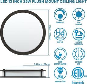 img 2 attached to ZAGO Dimmable Ceiling Switchable Bathroom Lighting & Ceiling Fans