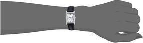 img 1 attached to Caravelle Womens Quartz Stainless Leather Women's Watches