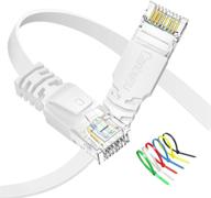 🔌 5футовый набор из двух ethernet-кабелей черного и белого цветов - повышенная оптимизация для поисковых систем логотип