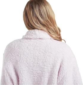 img 2 attached to Verpert Fuzzy Women Fleece Bathrobe