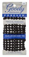 💁 goody 16132 women's black forever elastics: 10 count - durable and dependable hair accessories for ladies logo