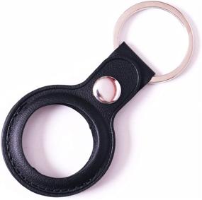 img 4 attached to Protective Leather Keychain Portable Tracking Cell Phones & Accessories