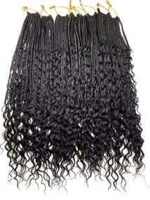 img 3 attached to Crochet Lopped Braiding Goddesses Extentions Hair Care
