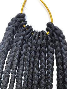 img 1 attached to Crochet Lopped Braiding Goddesses Extentions Hair Care