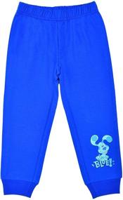 img 1 attached to Boys' Nickelodeon Blues Clues 2 Pack Jogger Set: Tee Shirt and Pants for Kids