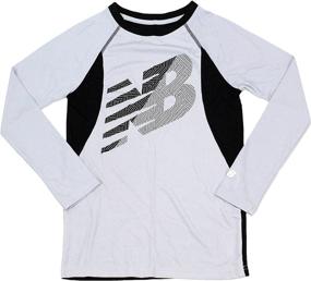 img 2 attached to 👕 Майка с длинным рукавом для мальчиков от New Balance