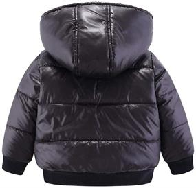 img 3 attached to LittleSpring Puffer Jacket Windbreaker Outerwear Apparel & Accessories Baby Girls