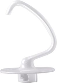 img 4 attached to KitchenAid K45DH Dough Hook Replacement - Compatible with K45, K45SS, KSM90 Stand Mixers - 4.5 QT Tilt-head Bread Hook Attachment