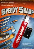 точилка для ножей speedy sharp (красная) логотип