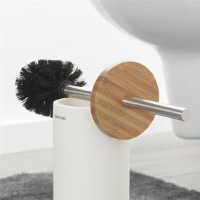 img 2 attached to Toilet Holder Sealskin Polyresin Bamboo