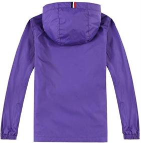 img 3 attached to 🌧️ Jingle Bongala Lightweight Raincoat: Waterproof Hooded Jacket for Boys and Girls - Breathable, Windbreaker, and Easy to Fold