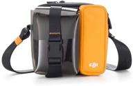 🎒 dji mini bag for mavic mini: stylish black/yellow carrying case logo