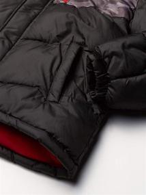 img 1 attached to Vertical Puffer BLACK CHARCOAL 14 16 Boys' Clothing and Jackets & Coats