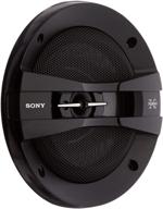 🔊 улучшенное звуковое восприятие: акустическая система sony xs-gtf1338 5-1/4-дюймовая 3-полосная 230w - комплект из 2 штук (черный) логотип