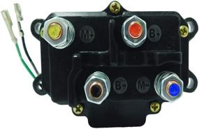 img 1 attached to ATV Winch Contactor Solenoid: Upgrade for 63070 62135 74900 2875714, Fits Ramsey, Warn, Superwinch Champion 2500 3000 3500 4500 lb