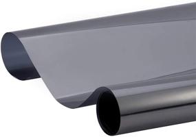 img 4 attached to ✨ ATMOMO Солнцезащитная плёнка для темных серых автомобильных окон 16% VLT - рулон с ультрафиолетовой блокировкой 0.5Mx3M