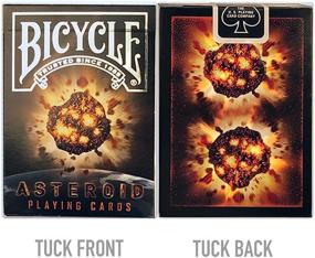 img 2 attached to 🚲 Black Bicycle Asteroid Deck of Playing Cards