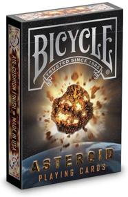 img 4 attached to 🚲 Black Bicycle Asteroid Deck of Playing Cards