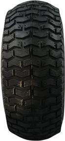 img 3 attached to John Deere Riding Mower Front Tire 🚜 Assembly - MARASTAR 15x6.00-6, Turf Saver Tread Replacement