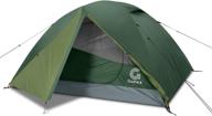 🏕️ gonex camping tent: windproof, waterproof dome tent for 2/4 people | ideal for camping, hiking, backpacking & mountaineering | set up effortlessly in 3 seasons логотип