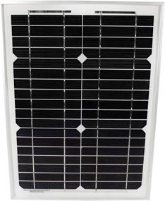 img 2 attached to 🌞 High Quality HQRP 12W 12V Solar Panel for Efficient Charging of Street Lights, Homes, Security Cameras, Gardens, RVs, and Boats