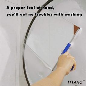 img 1 attached to 🪟 ITTAHO All Purpose Squeegee: Versatile Window Cleaner for Car, Auto, Mirror, Glass, and More - 8", 10", 12" Options