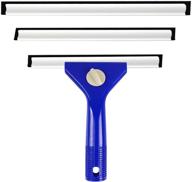 🪟 ittaho all purpose squeegee: versatile window cleaner for car, auto, mirror, glass, and more - 8", 10", 12" options logo