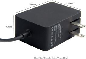 img 2 attached to 24W 12V 2A AC Adapter for Microsoft Surface RT, Surface Pro 1, and Surface 2 (1512, 1513, 1516, 1572) - Charger