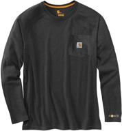 carhartt cotton t shirt heather x large men's clothing - high-quality t-shirts & tanks логотип