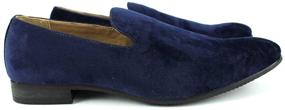 img 1 attached to AZAR MAN Velvet Loafer Tudors Men's Shoes - Stylish Loafers & Slip-Ons