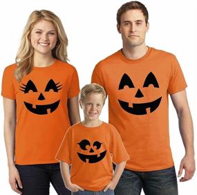 img 4 attached to Herimmy Matching Halloween Pumpkin Outfits Boys' Clothing