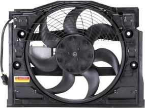 img 3 attached to 🔧 TYC 611190 BMW 3 Series E46 Clutch Radiator Fan Assembly, Black - High-Quality Replacement Cooling Fan for Optimal Performance