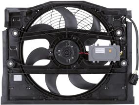 img 2 attached to 🔧 TYC 611190 BMW 3 Series E46 Clutch Radiator Fan Assembly, Black - High-Quality Replacement Cooling Fan for Optimal Performance