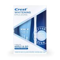 crest whitening emulsions leave-on teeth whitening kit - whitening wand, 0.88 oz (25 g) logo