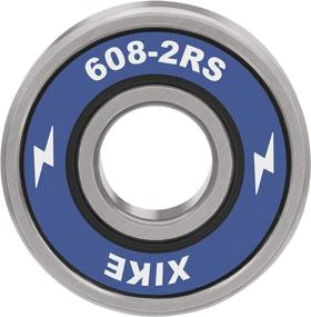 img 1 attached to 🛹 XiKe 8 Pcs 608-2RS Skateboard Bearings: High Speed, Smooth, and Durable for Longboards, Inline Skates, Rollerblades, and More!