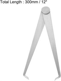 img 2 attached to 📏 Accurate Uxcell 14 Inch Stainless Friction Measuring Tool for Precise Measurements