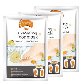 img 4 attached to 🦶 Foot Peel Mask (3 Pack) - Exfoliating Treatment for Cracked Heels, Rough Skin, and Calluses - Repairing Dead Skin and Restoring Smoothness